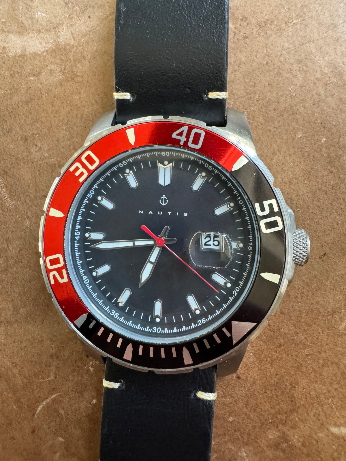 Nautis Dive Pro 200 Quartz Watch – Coke Bezel – 45mm