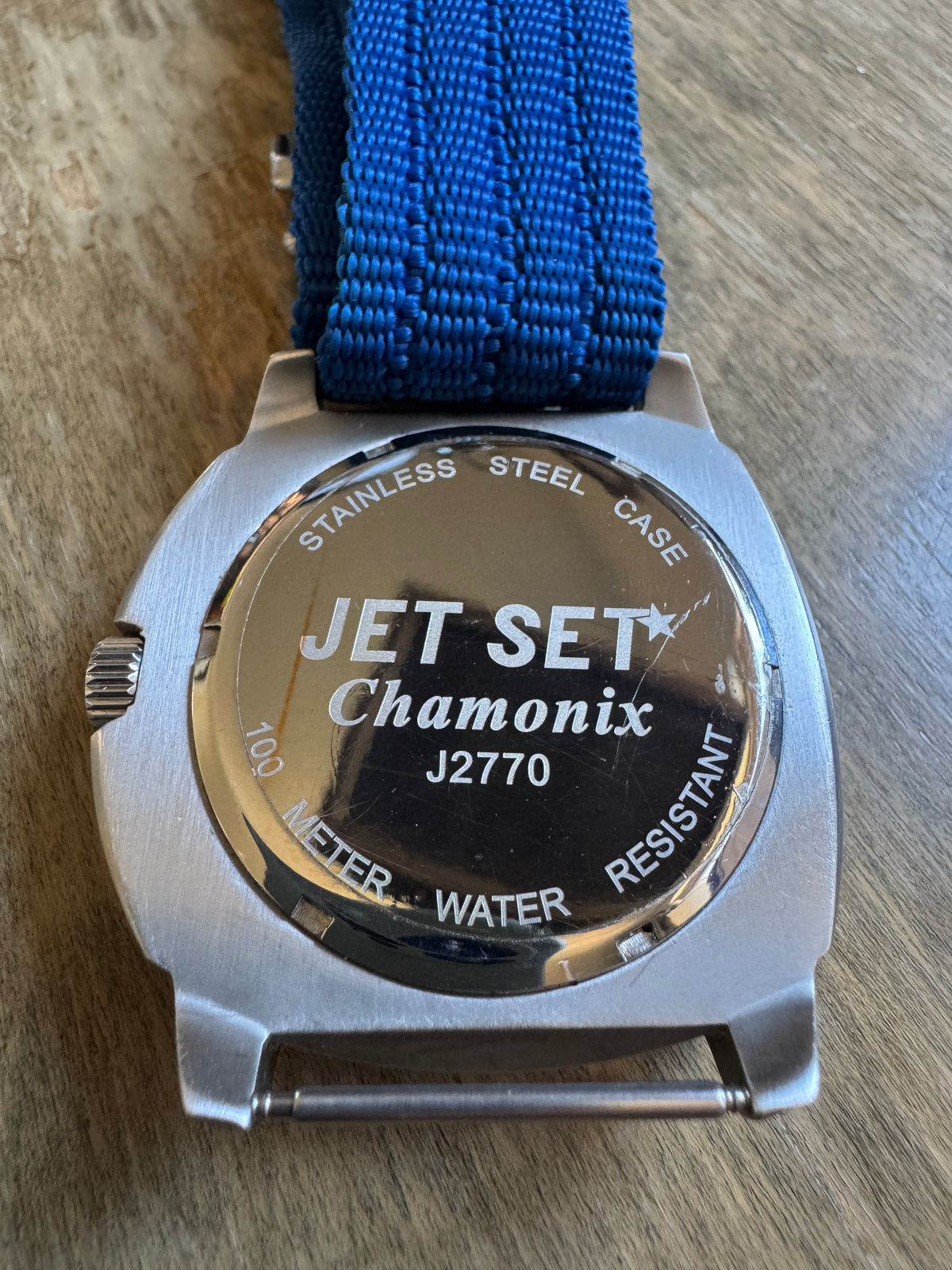Jet Set Chamonix J2770 Men’s Quartz Dive Watch – Blue Bezel – 51mm