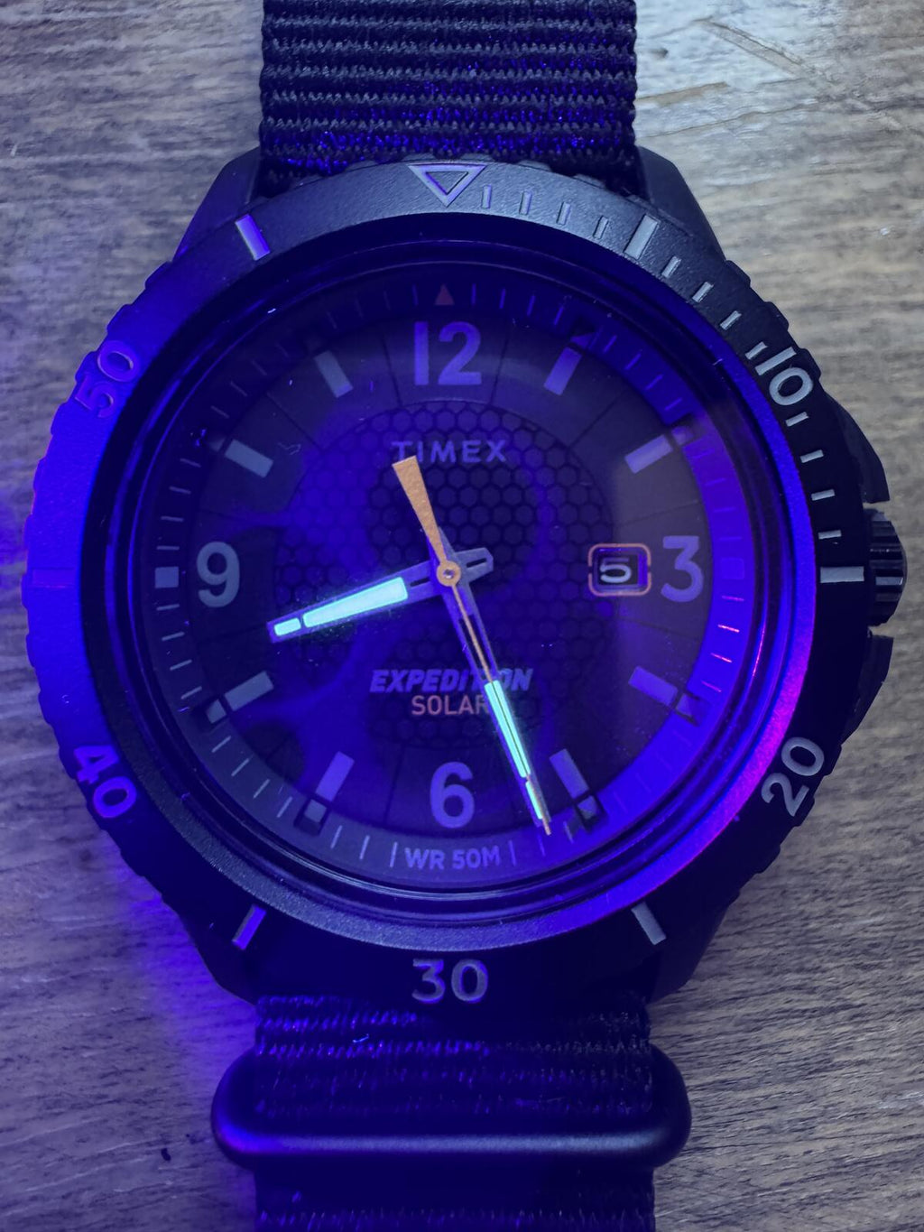 Timex Expedition Solar TW2U30300 Black Solar Powered Field Watch