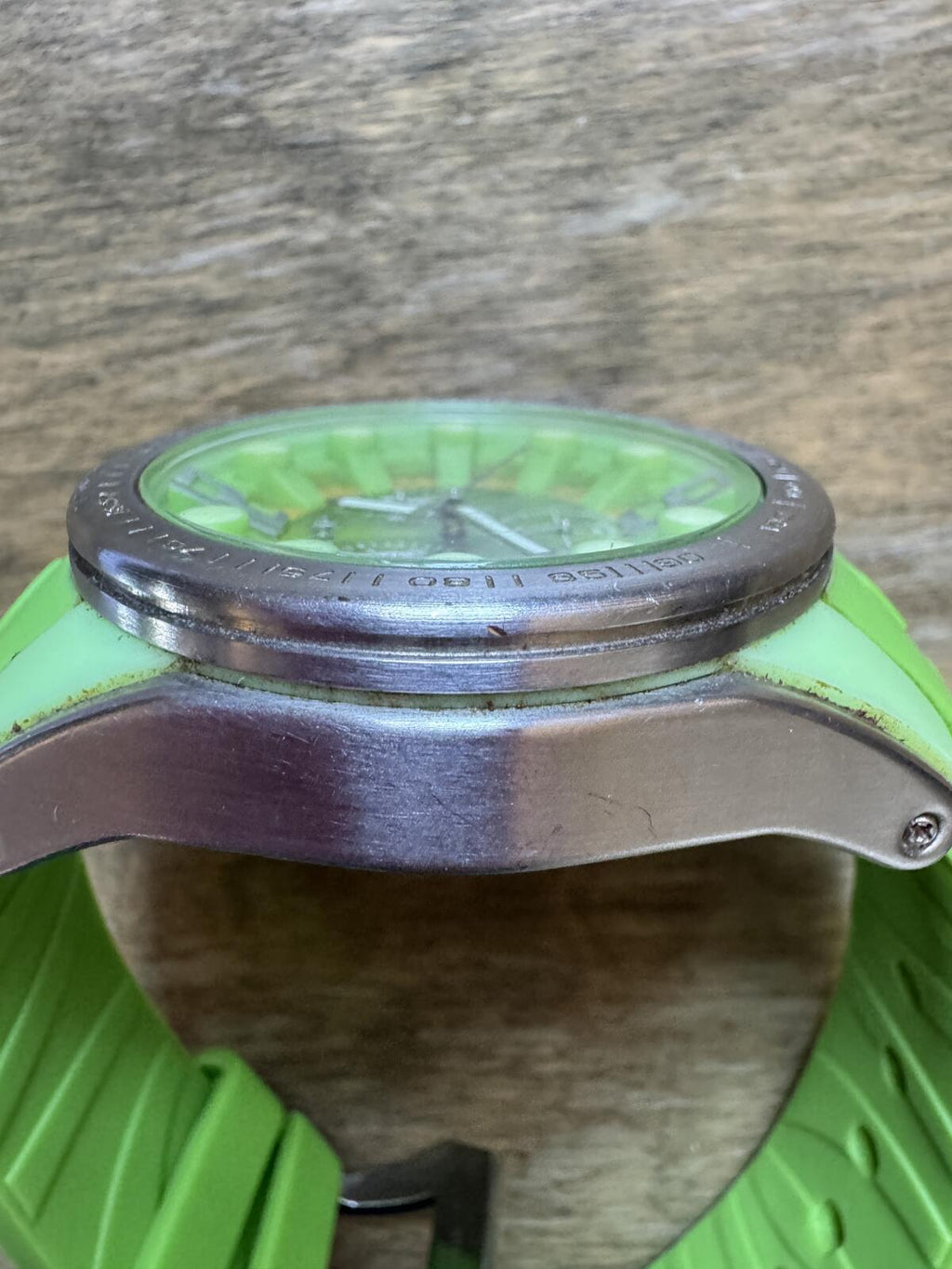 IZOD IZS217 Neon Green Chronograph Quartz Watch
