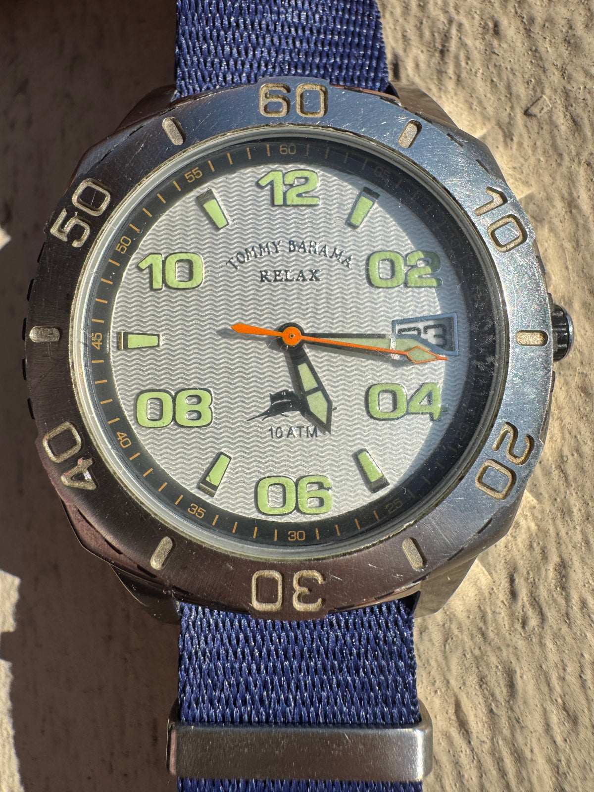 Tommy Bahama Relax RLX1034 Men’s Watch – Silver Dial 10 ATM
