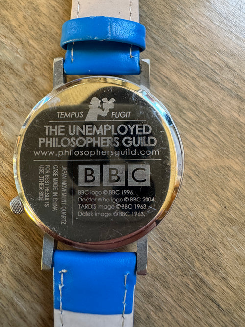 Doctor Who TARDIS Vortex Watch – Unemployed Philosophers Guild 38mm Quartz