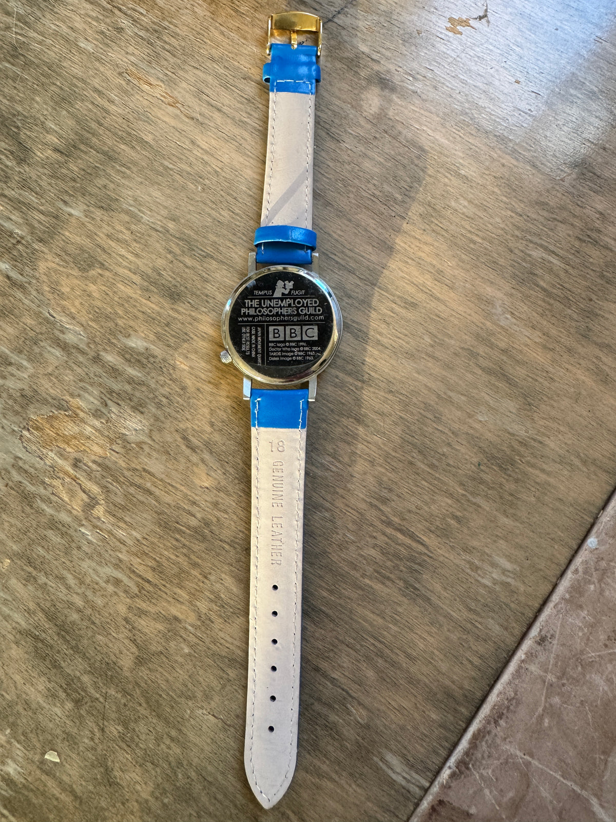 Doctor Who TARDIS Vortex Watch – Unemployed Philosophers Guild 38mm Quartz
