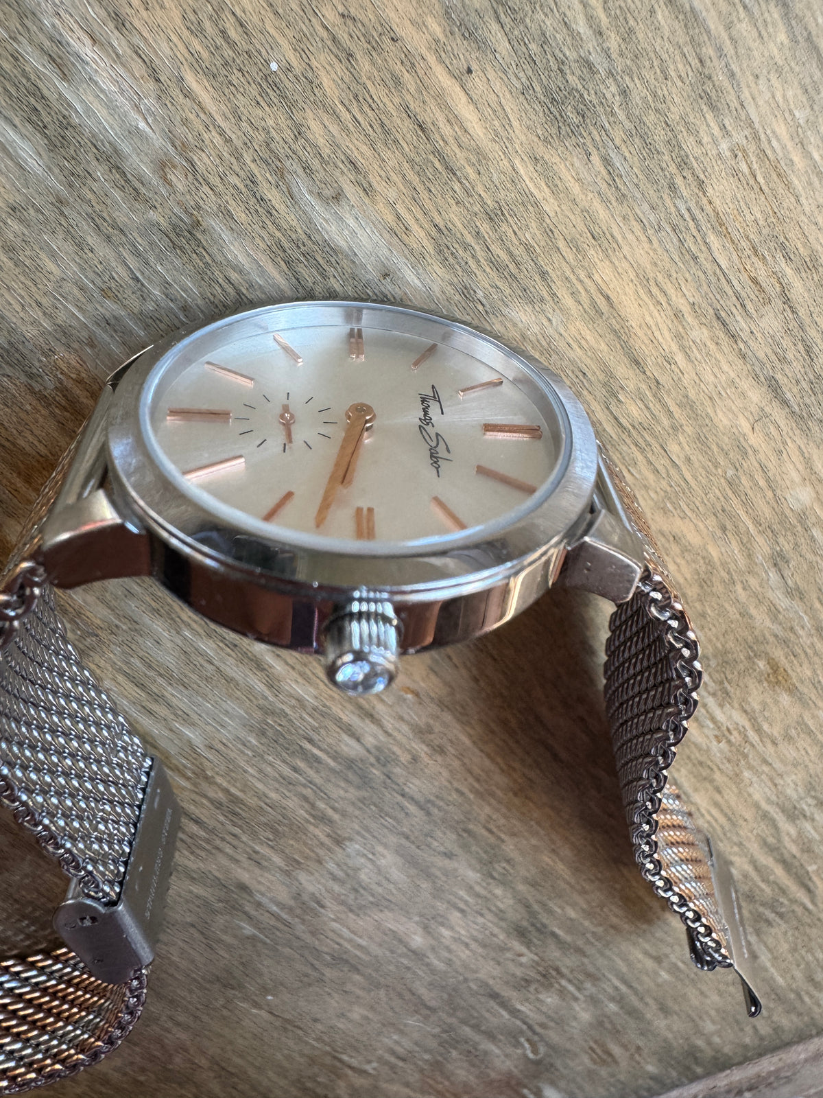 Thomas Sabo WA0273 Two-Tone Milanese Mesh Quartz Watch