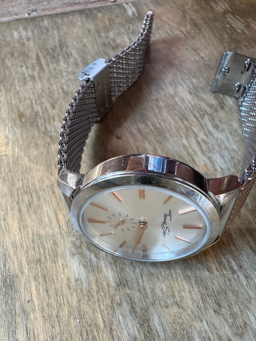 Thomas Sabo WA0273 Two-Tone Milanese Mesh Quartz Watch