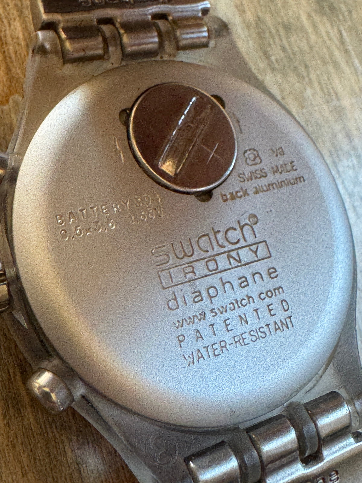 Swatch Irony Diaphane Full-Blooded Silver SVCK4038G Chronograph