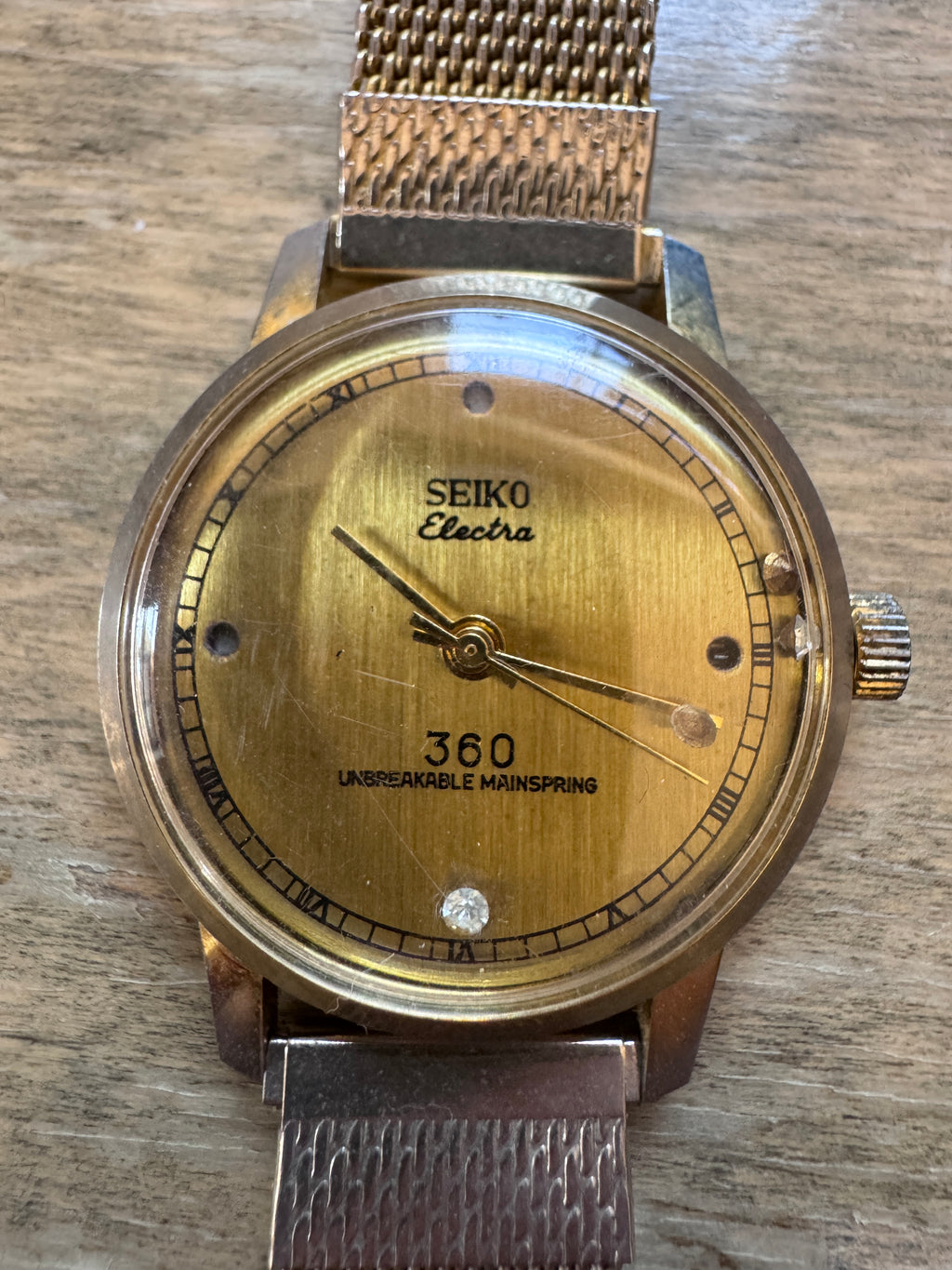 Vintage Watch Lot of 3 – Seiko Electra 360, Benrus Automatic – Parts/Repair