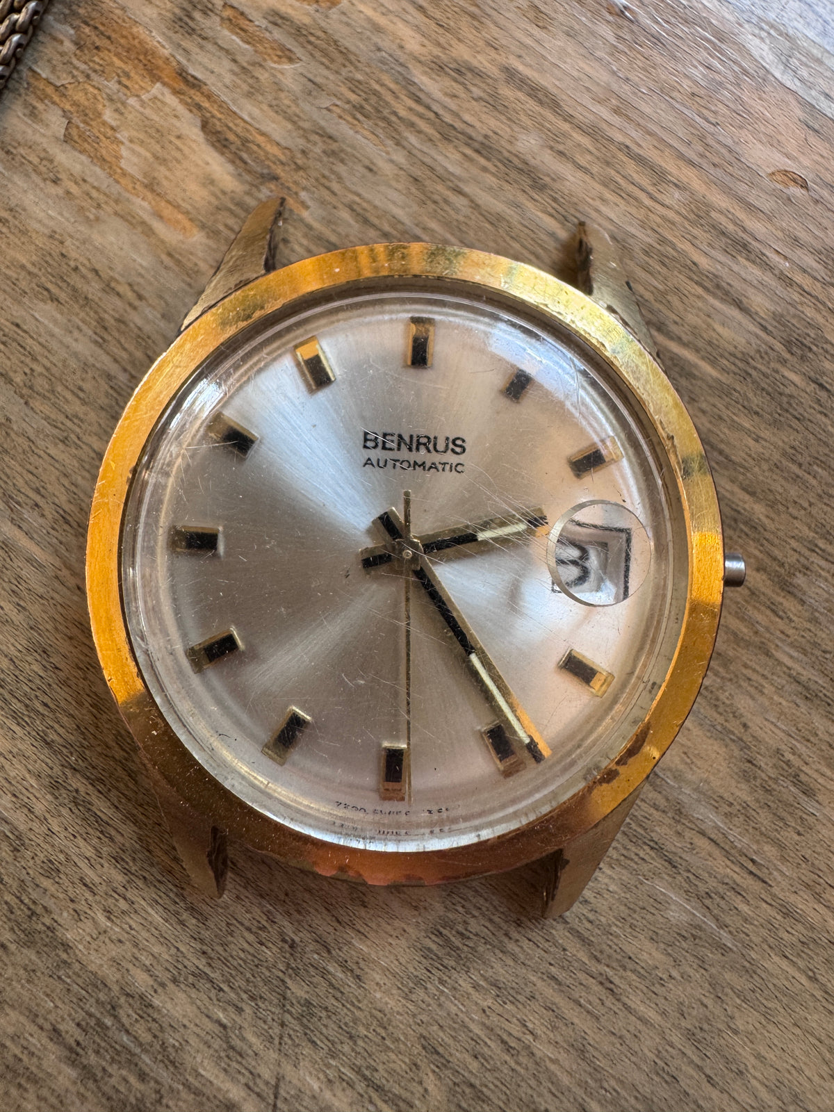 Vintage Watch Lot of 3 – Seiko Electra 360, Benrus Automatic – Parts/Repair