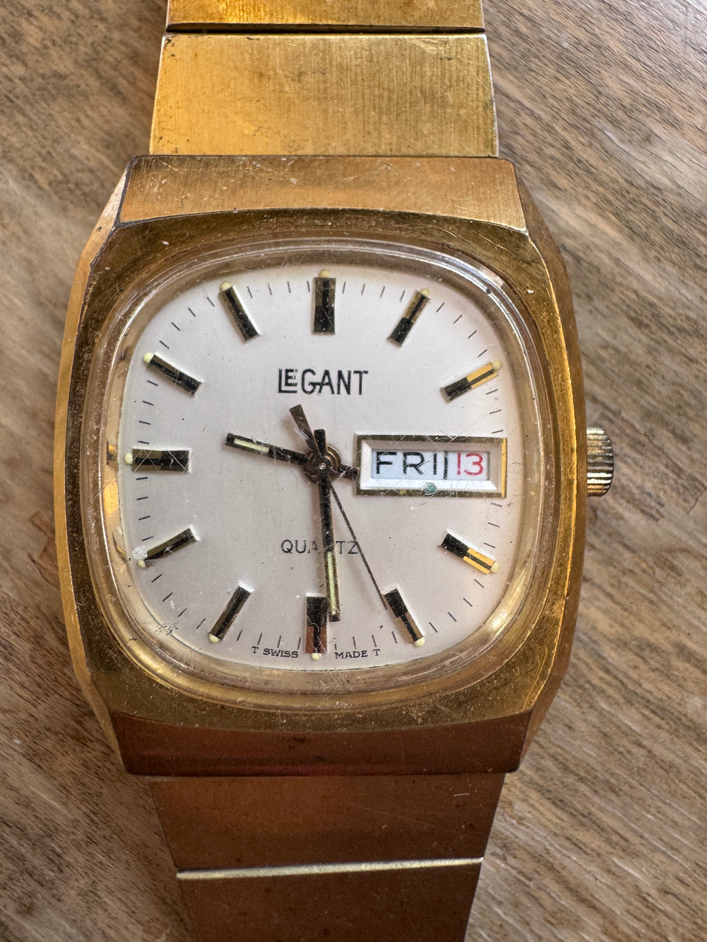 Legant, Elgin Diamond & Pulsar Vintage Watch Lot – Parts/Repair