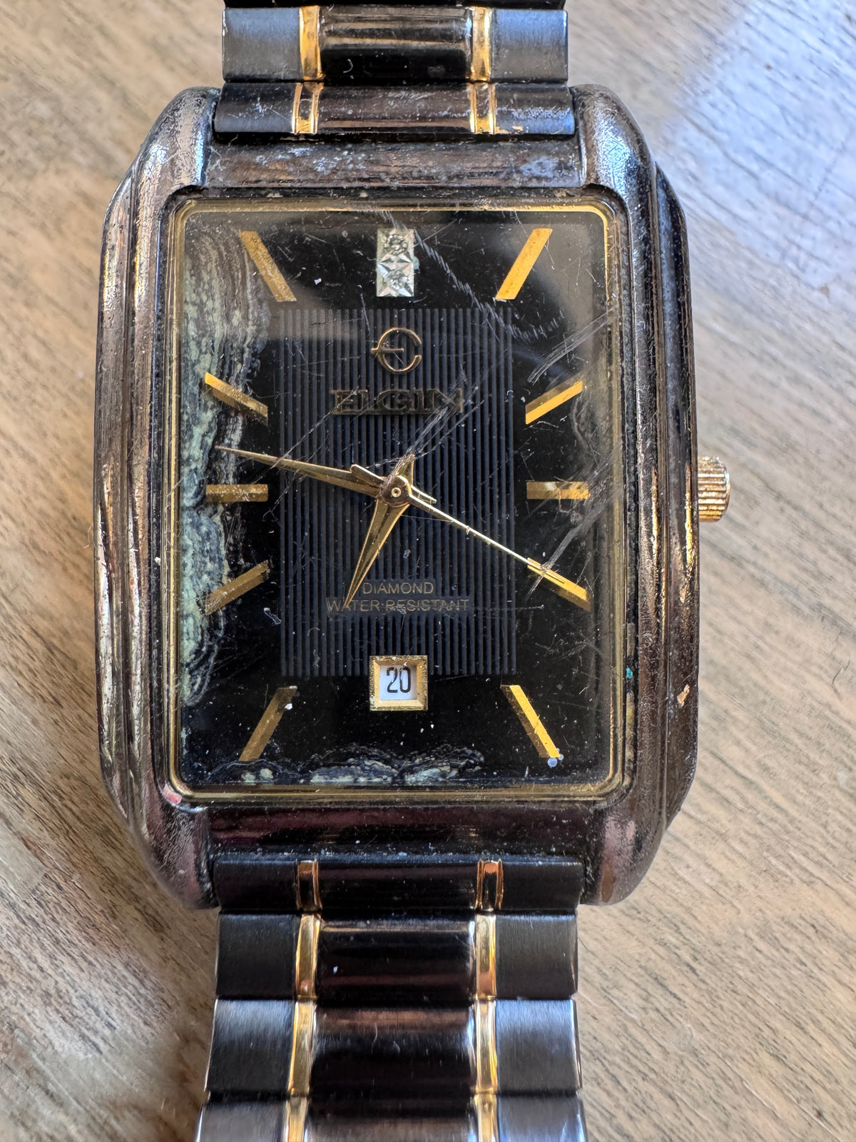 Legant, Elgin Diamond & Pulsar Vintage Watch Lot – Parts/Repair