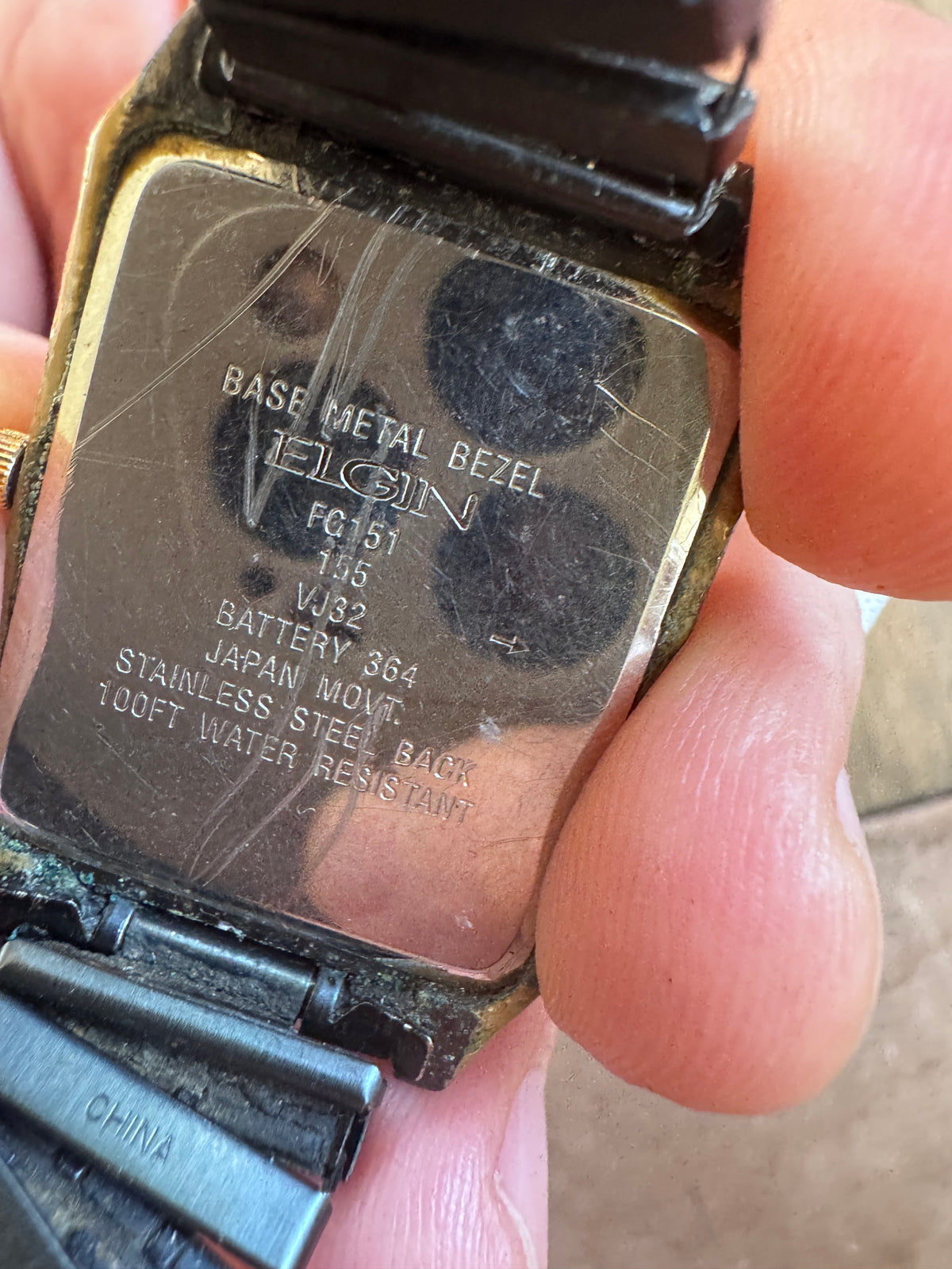 Legant, Elgin Diamond & Pulsar Vintage Watch Lot – Parts/Repair