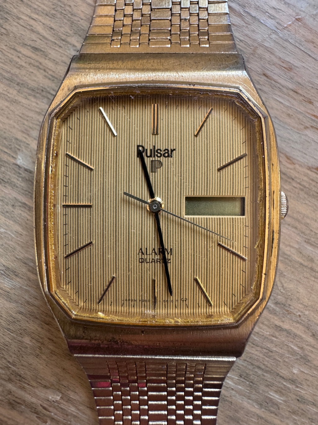 Legant, Elgin Diamond & Pulsar Vintage Watch Lot – Parts/Repair