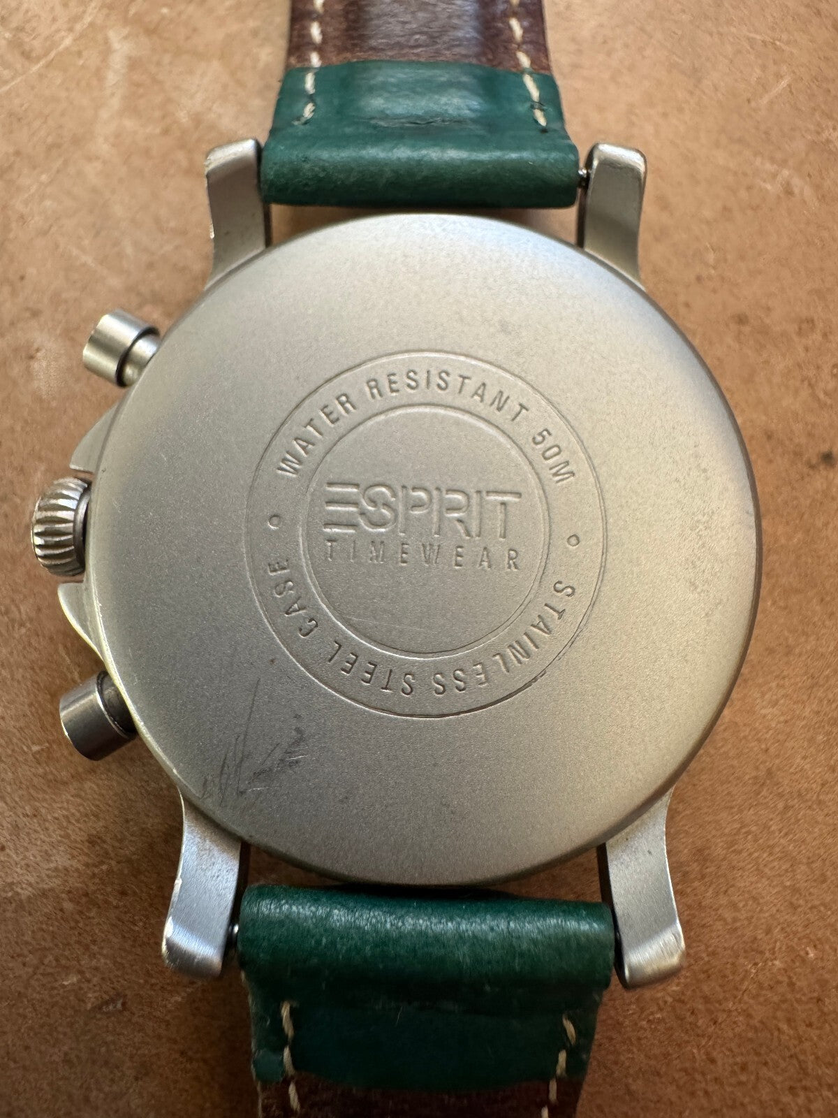 Esprit Chronograph Dive Style Watch – 50M – Original Signed Strap