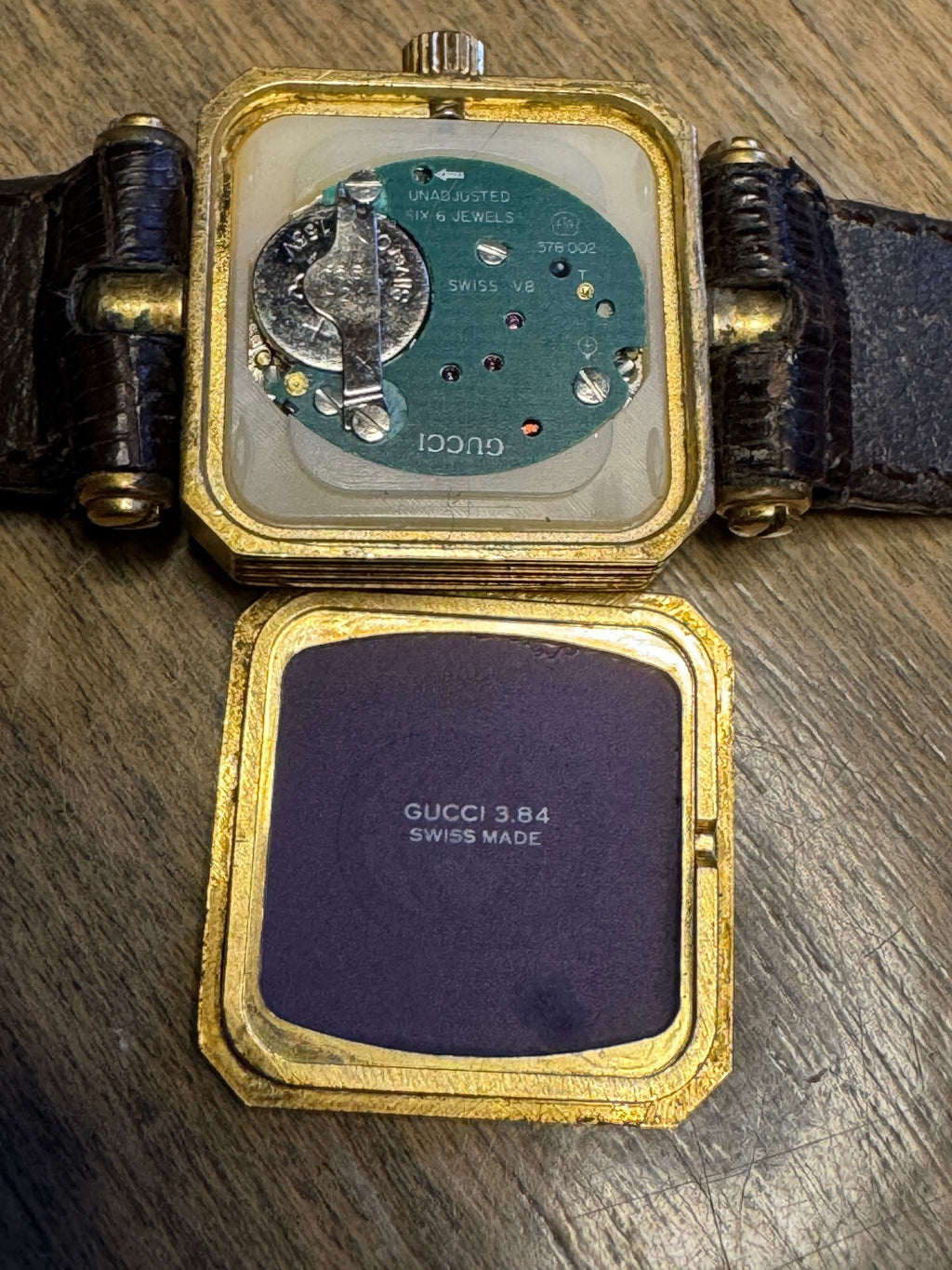Vintage Gucci 3.84 Swiss Quartz Women's Watch – Swiss Made – For Restoration