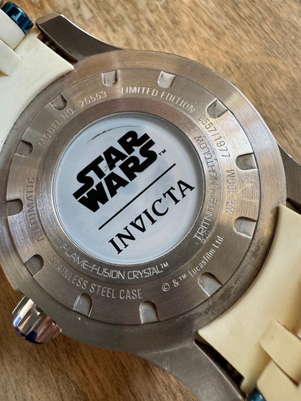 Invicta Star Wars R2-D2 Limited Edition Automatic Watch Model 26553 – Serviced