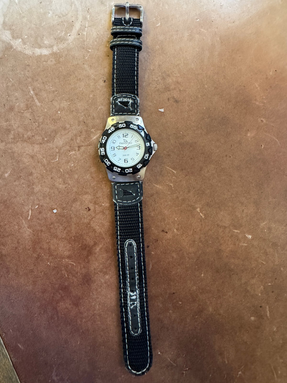 Vintage Freestyle Model 772 Diver Watch – 330FT Japan Quartz – Surf Skate Style