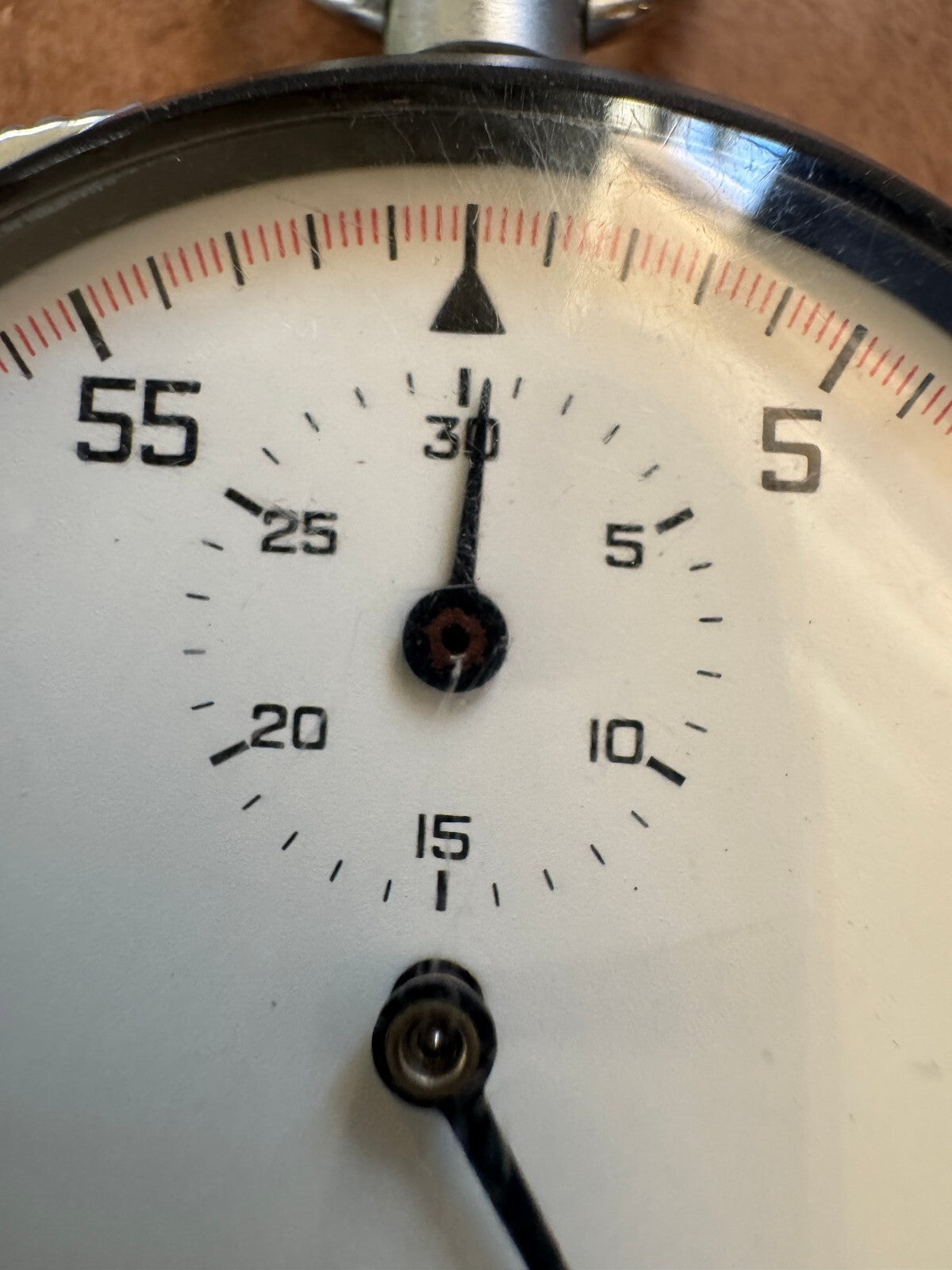 Clebar Swiss Mechanical Stopwatch – 60 Second / 30 Minute – Made in Switzerland