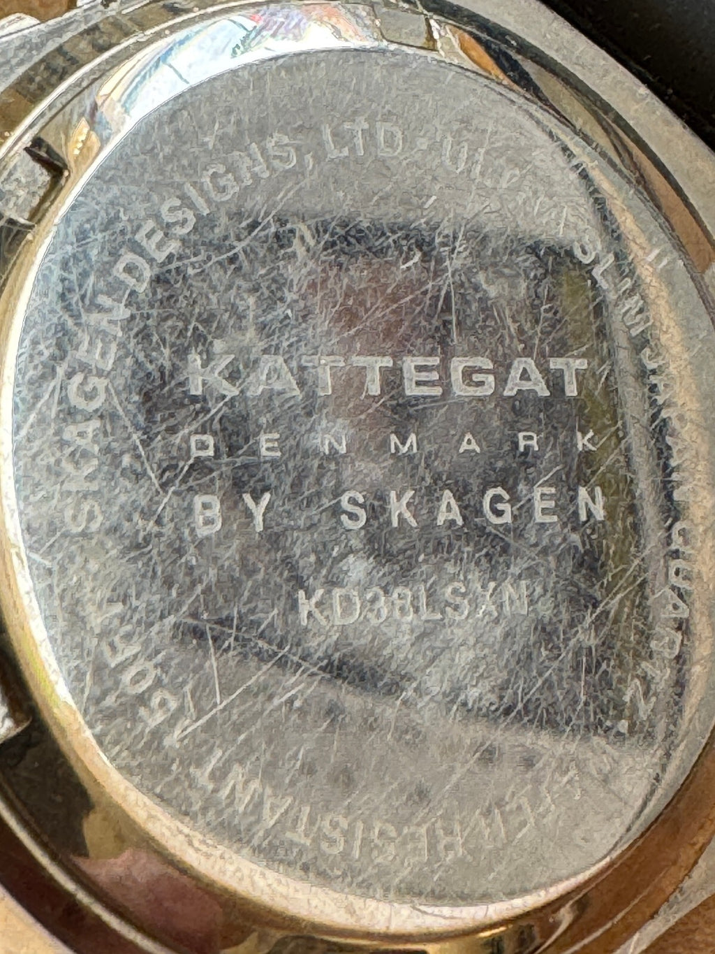 Vintage Kattegat Denmark by Skagen Quartz Watch – Blue Dial – 5 ATM – Luminous