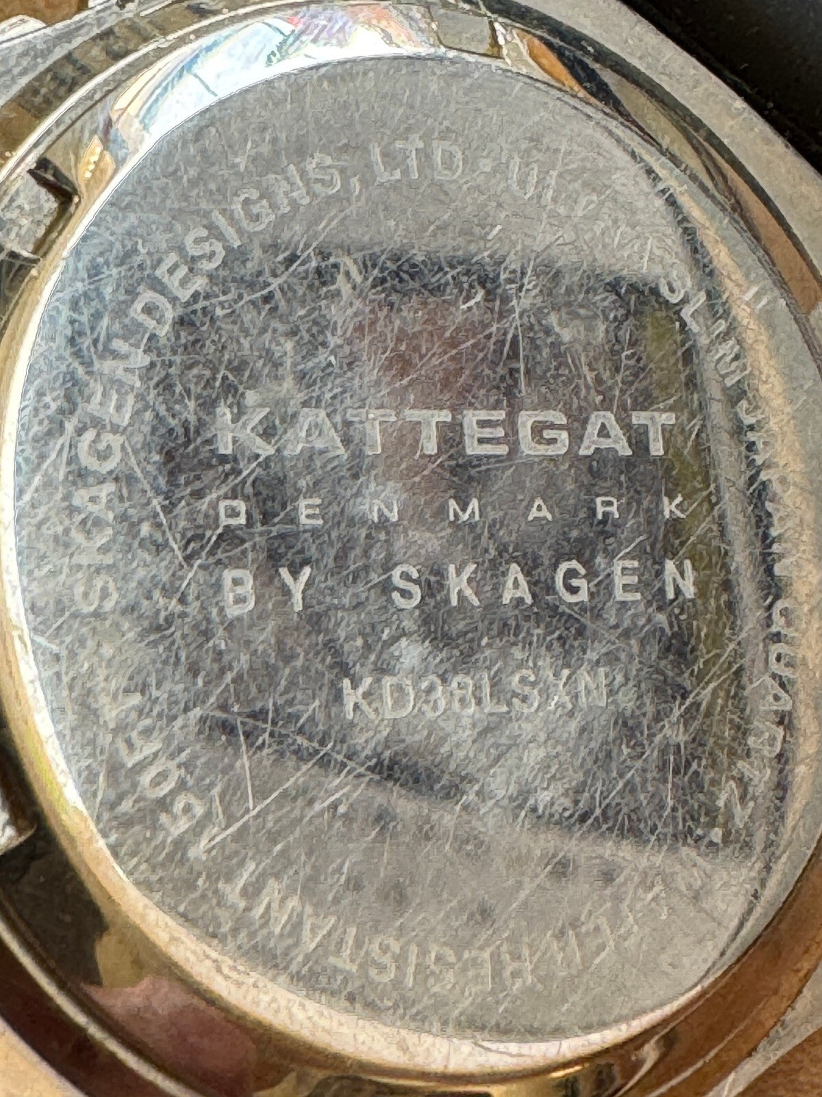 Vintage Kattegat Denmark by Skagen Quartz Watch – Blue Dial – 5 ATM – Luminous