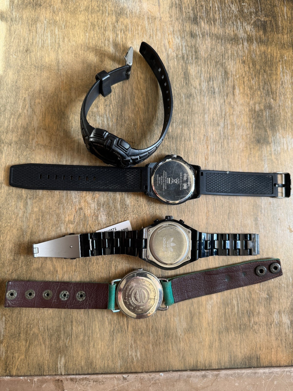 Project Watch Lot – Timex Ironman, Batman, Adidas Chrono & LINSO – Parts/Repair
