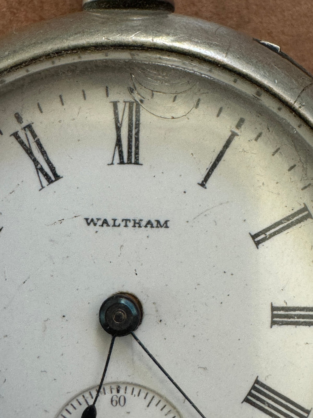 Antique Waltham Pocket Watch – Project Watch – Silveroid Case – For Restoration