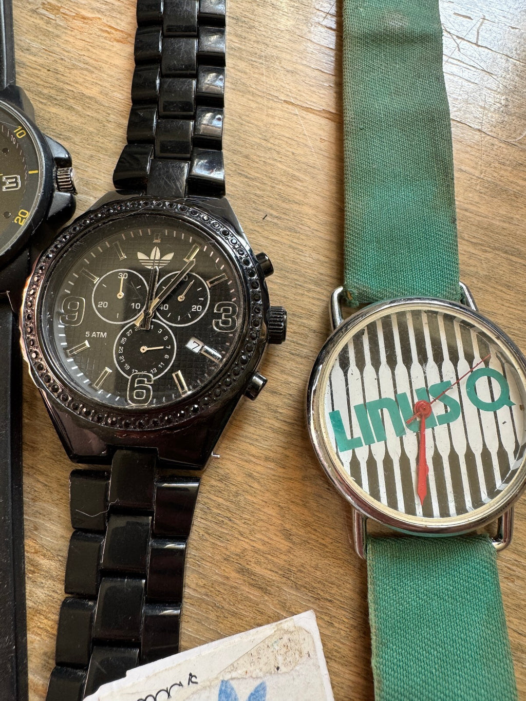 Project Watch Lot – Timex Ironman, Batman, Adidas Chrono & LINSO – Parts/Repair