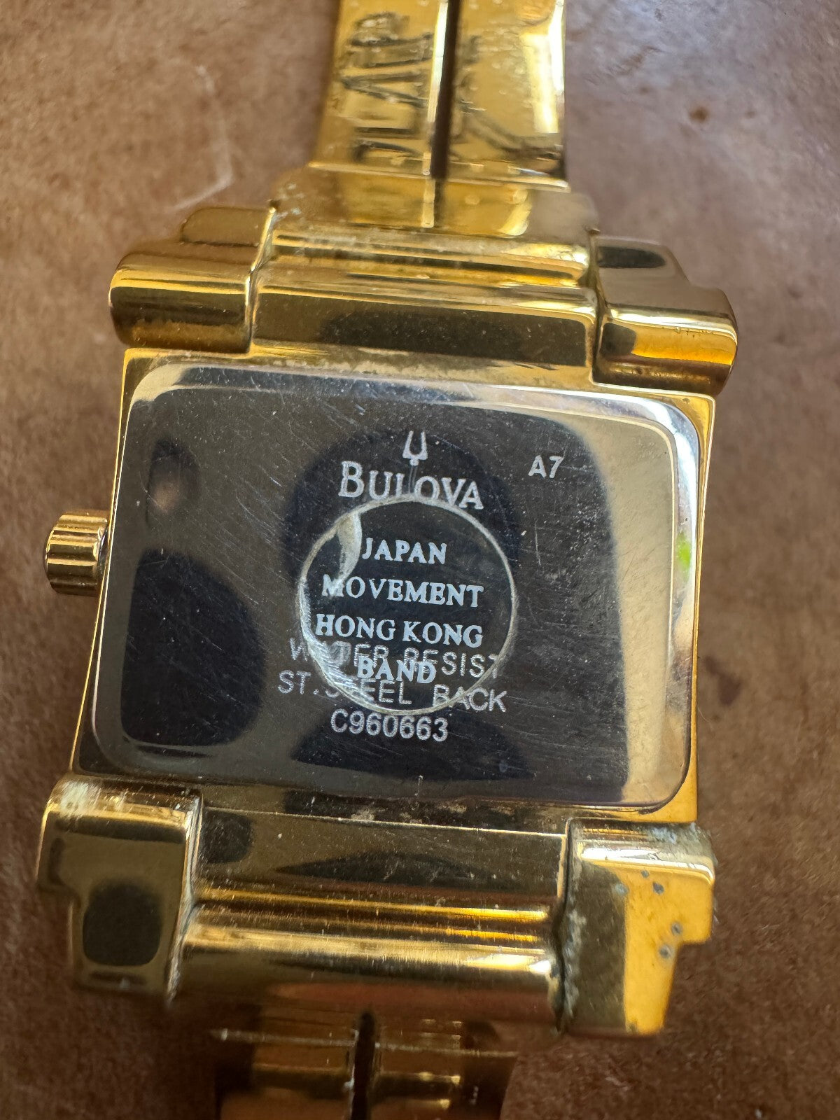 Bulova 97P000 Women’s Diamond Watch – Gold Tone – Box, Papers, Receipt & Links