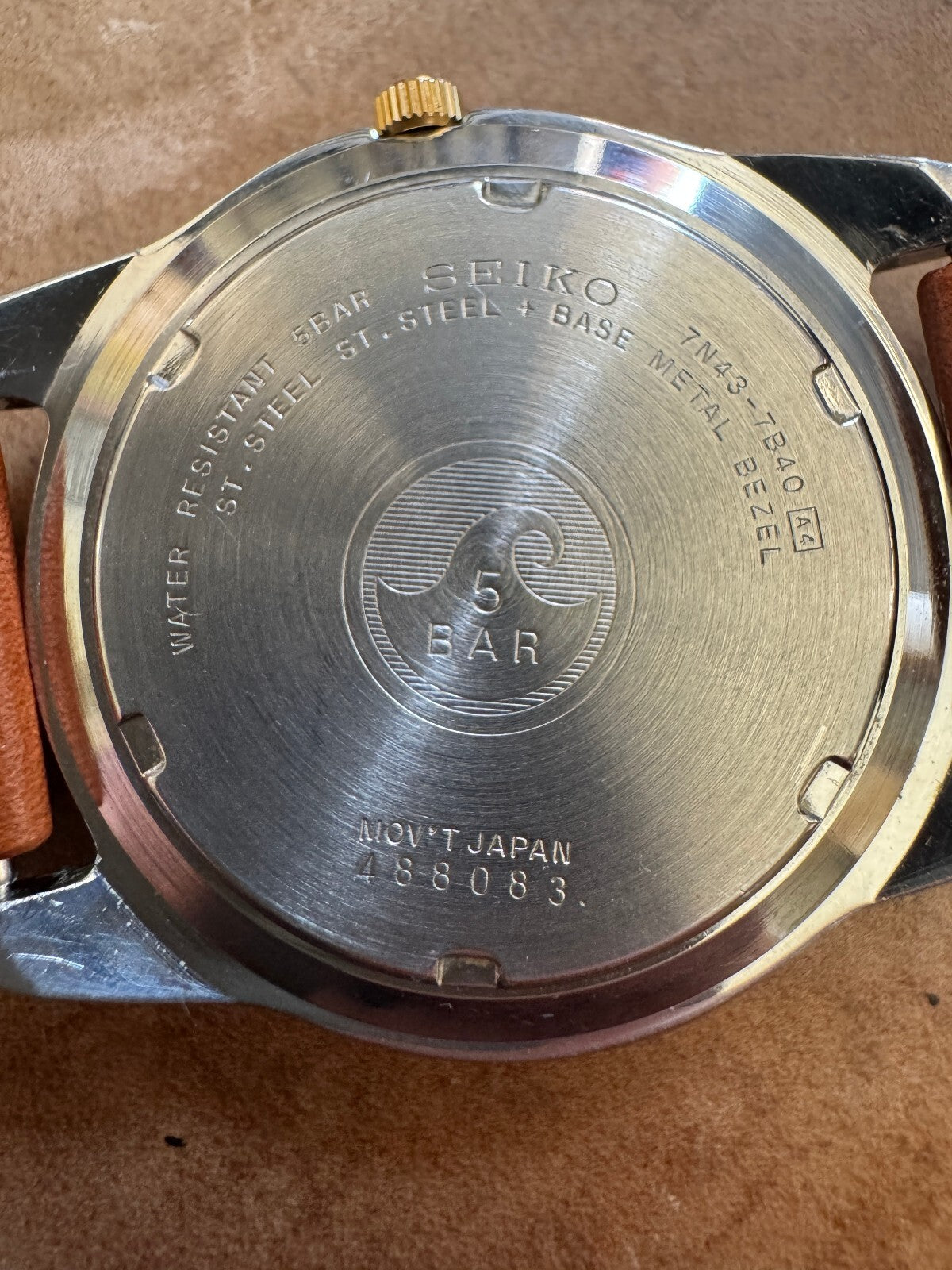 Vintage Seiko Sports 50 Quartz – Full Lume Dial – 7N43-7B40
