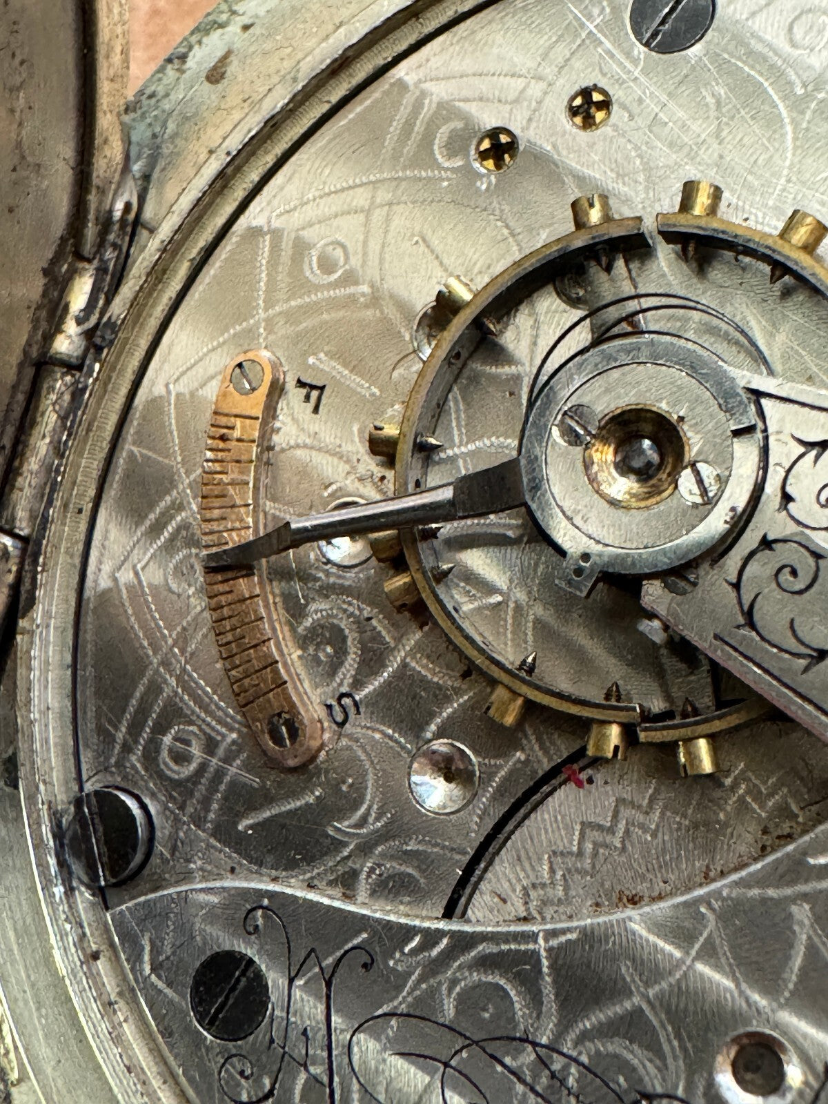 Antique Waltham Pocket Watch – Project Watch – Silveroid Case – For Restoration