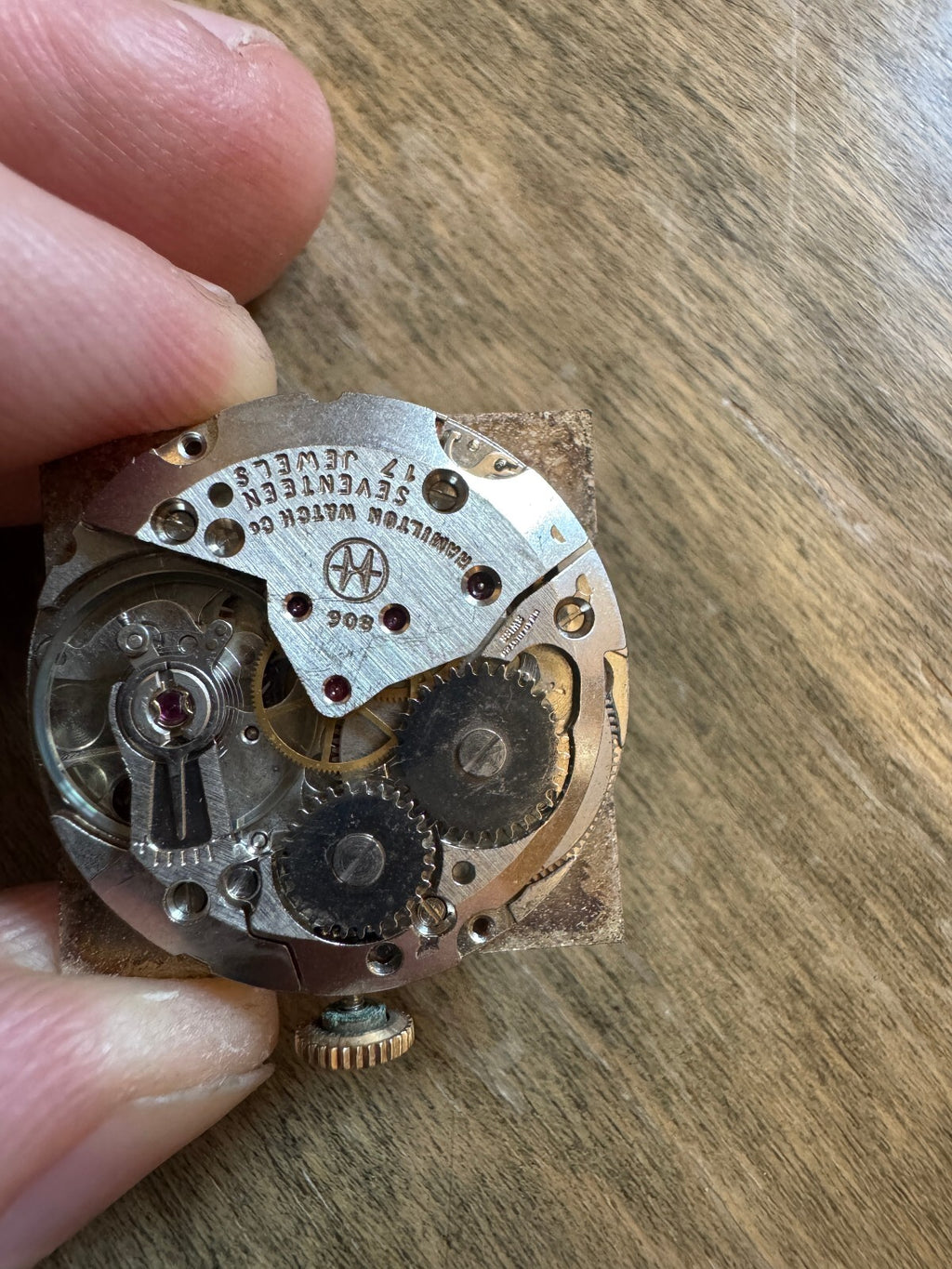Vintage Hamilton Masterpiece Dial & Caliber 306 Movement – Parts/Restoration