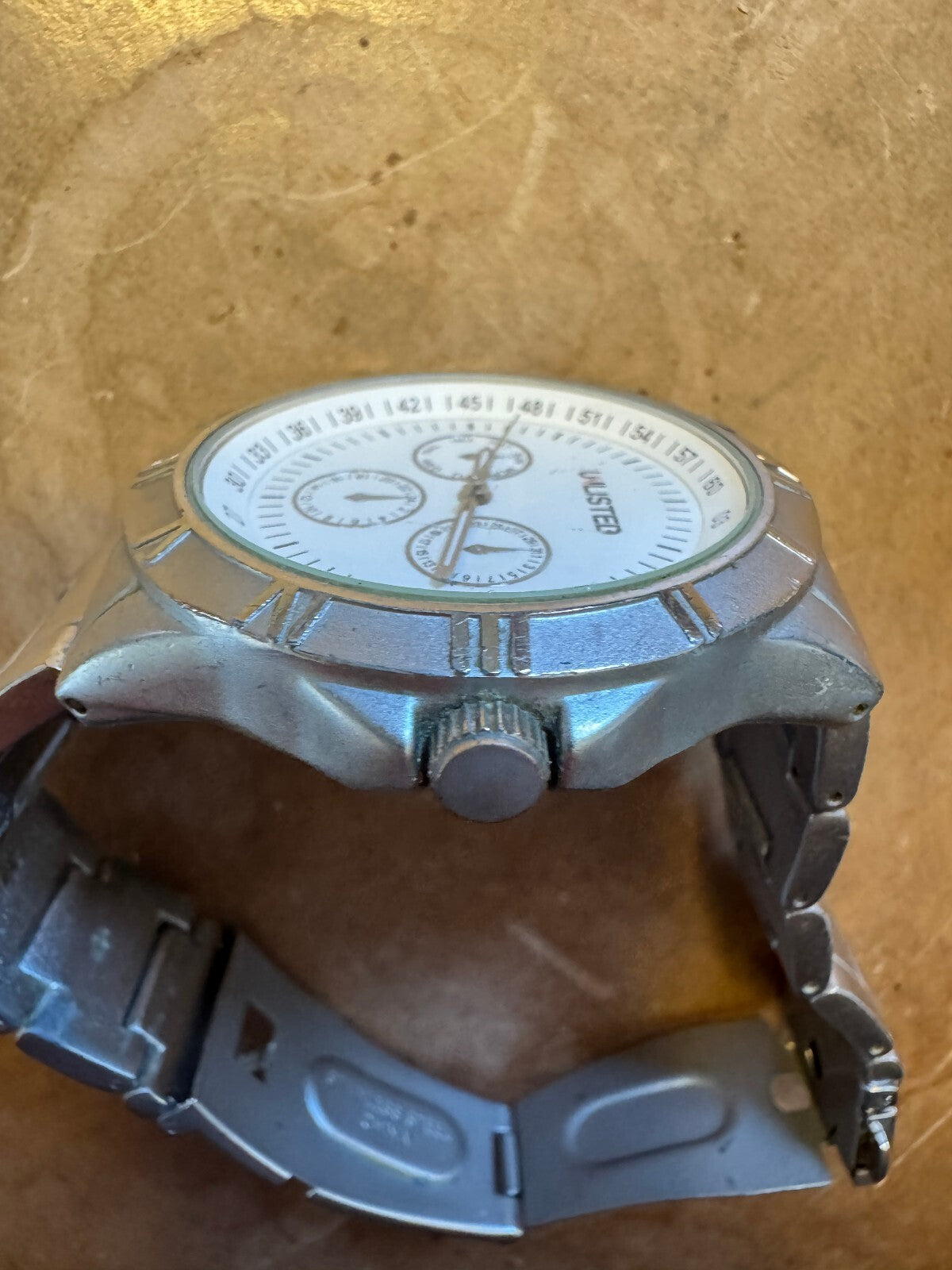 UNLISTED by Kenneth Cole Multifunction Watch – Gunmetal – Day/Date/24-Hour