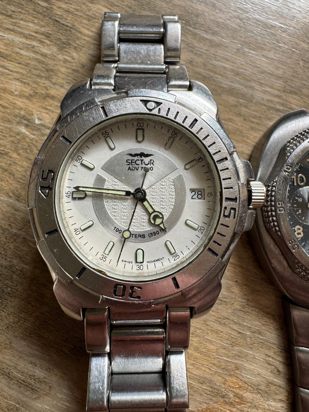 Vintage Project Watch Lot – Sector, Timex Chrono & Crater Diver – Parts/Repair