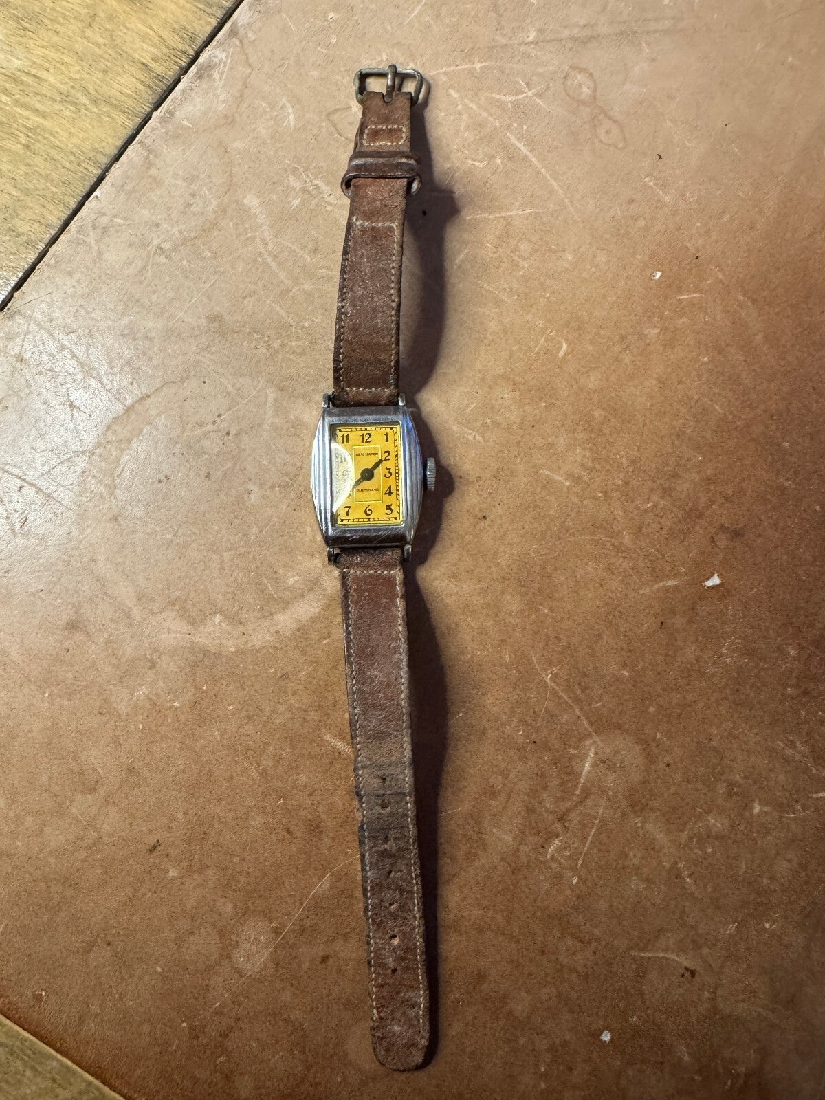Vintage New Haven "Compensated" Art Deco Watch | Manual Wind | Needs Service